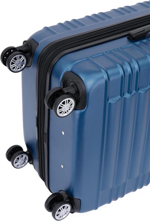 Actual product image Beibye Hard Shell Suitcase Blue Set (115 l)