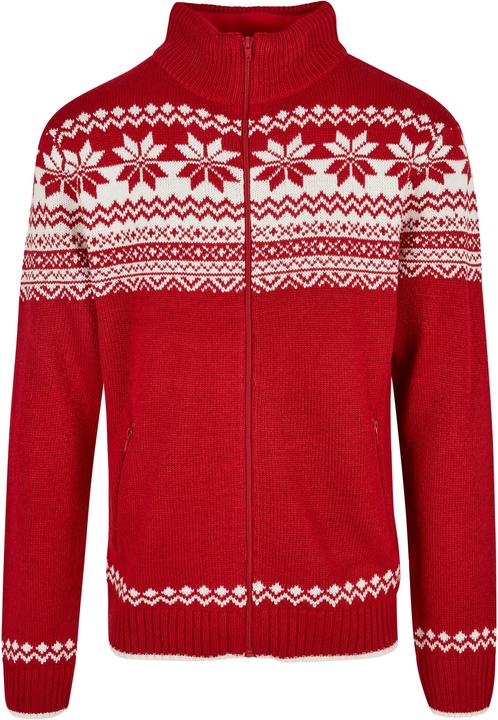 Actual product image Brandit Norwegian cardigan size L colour red (L)