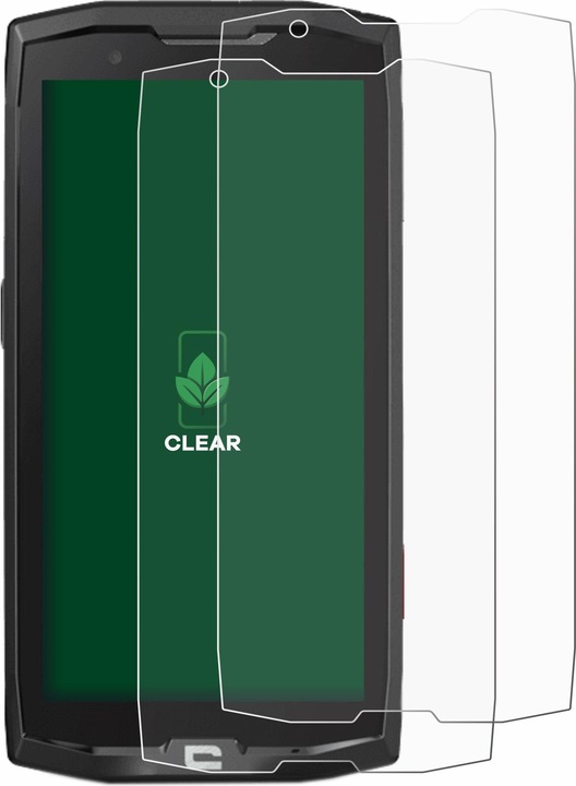 Actual product image ScreenLeaf Protective film sustainable screen protector screen protector film clear transparent (2 Piece, Crosscall Core X4)