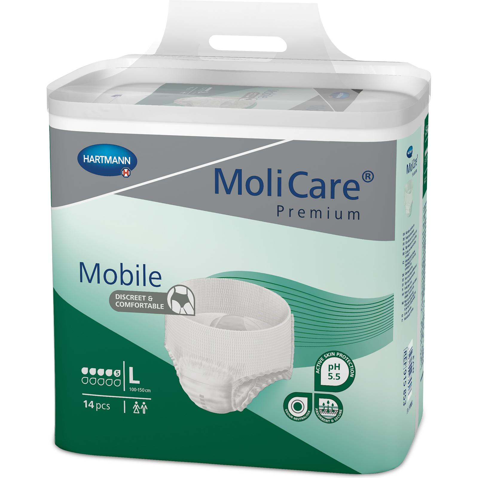 Thumbnail - MoliCare, Inkontinenzhygiene, Mobile 5 Inkontinenz Pants (14 x, L)