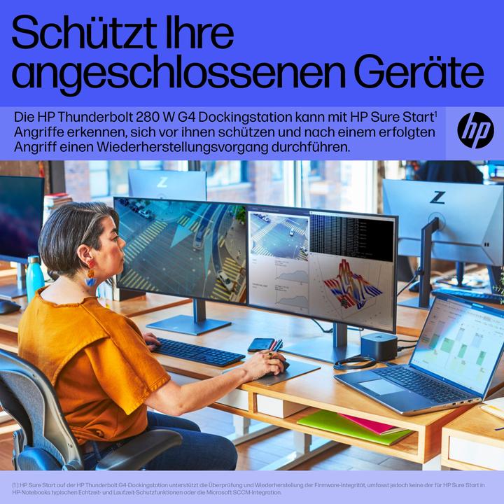 Actual product image HP Thunderbolt G4 Dock (Thunderbolt, 2 Ports)