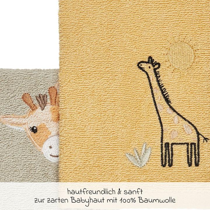 Image du produit Sterntaler Baby-Waschhandschuh Giraffe Kaya 2er Set