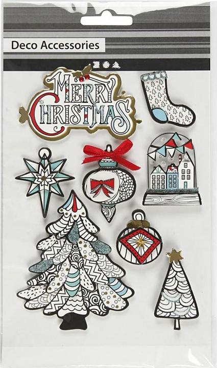 Produktbild Creativ Company Weihnachtssticker3D