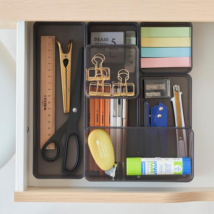 Actual product image Yamazaki Stackable organiser L deep (set of 2) TOWER