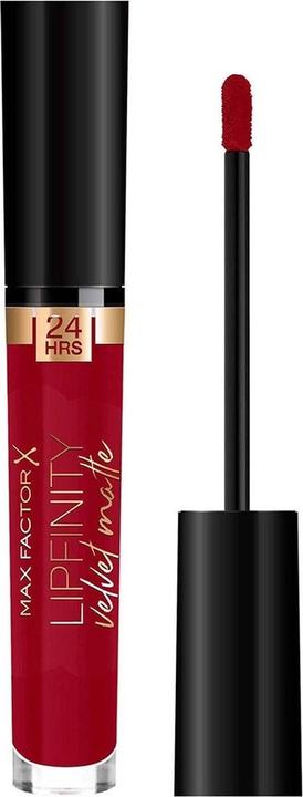 Produktbild Max Factor Lipfinity Velvet Matte Liquid Matte ( Lips tick ) 4 ml - (090 Red Allure)