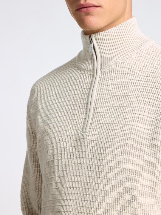 Immagine prodotto Selected Homme Texturierter Half-zip Pullover (L)