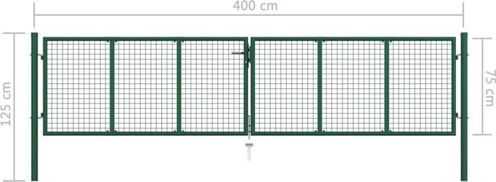 Produktbild vidaXL Gartentor