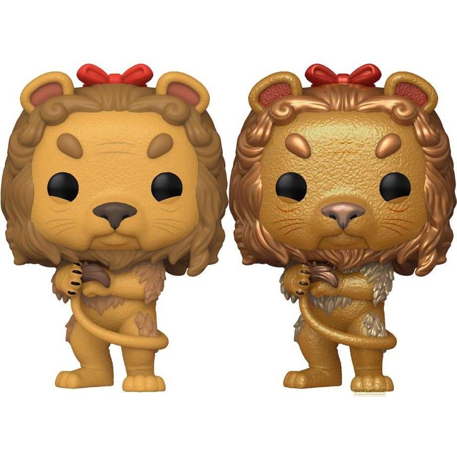 Funko Der Zauberer von Oz POP! Movies Vinyl Figur Cowardly Lion w/CH(FL) 9 cm Sortiment (6)