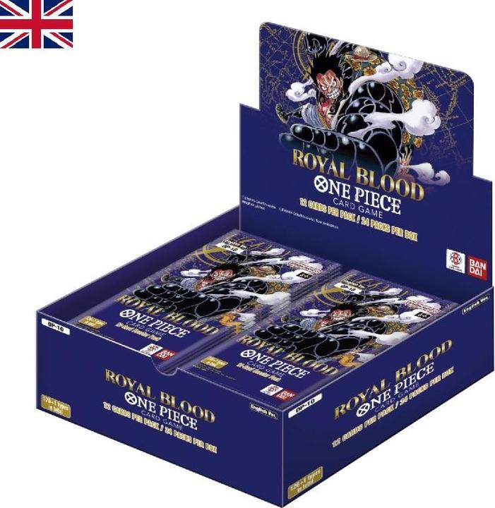 Produktbild One Piece Card Game: Royal Blood (OP-10) Booster -E- (Display - 24 Stk.) (Englisch, Booster Display)