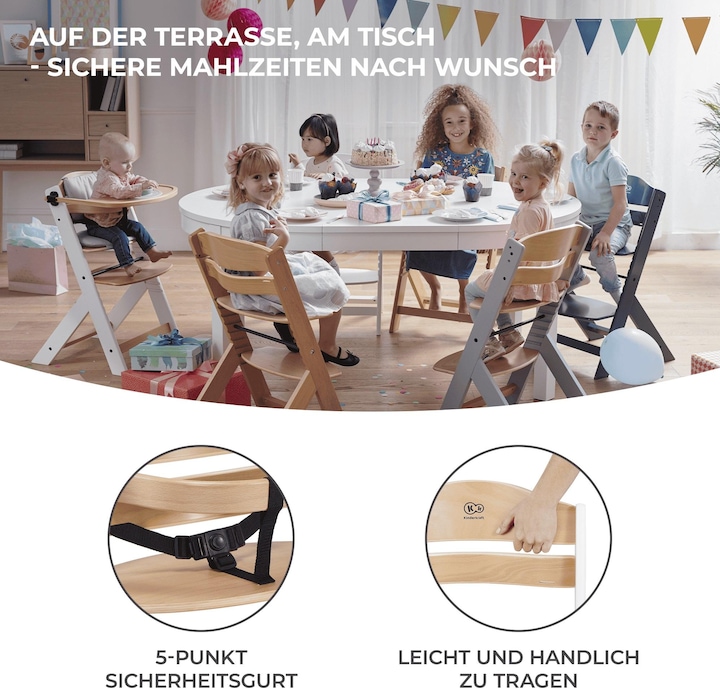 Actual product image KinderKraft Enock (Highchair)