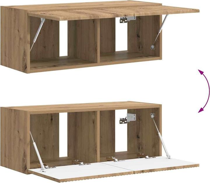 Actual product image vidaXL TV-Schränk (31 x 78.50 x 29.50 cm)