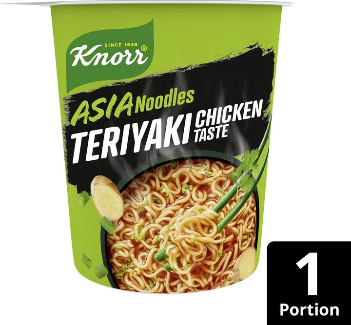 Actual product image Knorr Asia Noodles Chicken Teriyaki gobelet 1 portion (79 g)