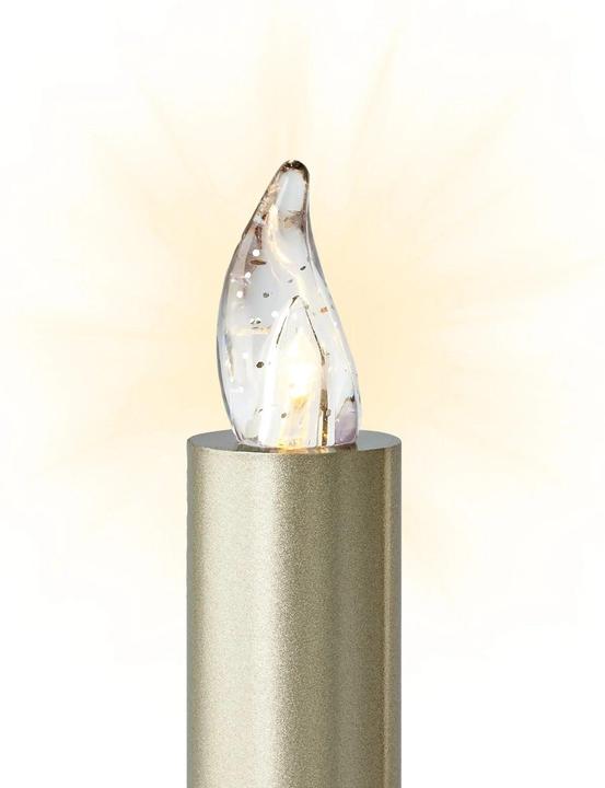 Image du produit Krinner Bougie de Noël à LED pour arbre de Noël - Ensemble de démarrage Superlight (12 x)