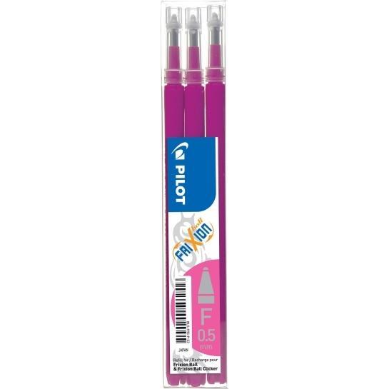 Pilot, Ersatzpatrone, Frixion Ball Mine 0,3mm (Gelmine, Pink, 0.30 mm)