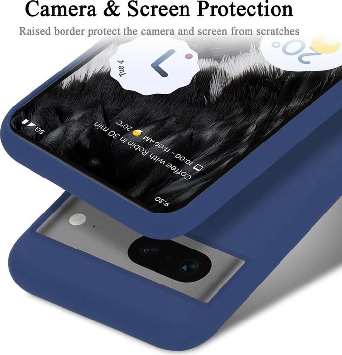 Image du produit Cadorabo Coque pour Google PIXEL 7 TPU Liquid Silicone Case (Google Pixel 7)