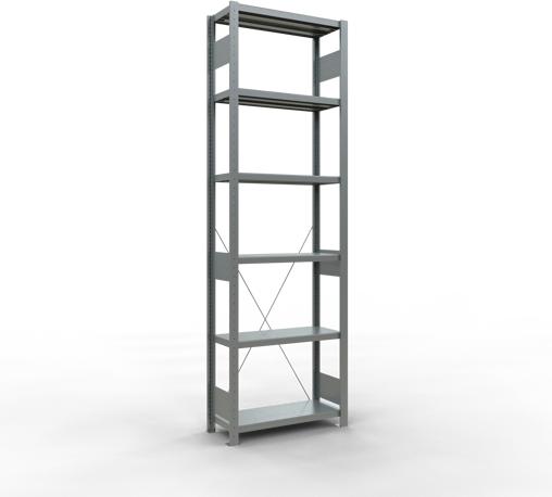 Actual product image Schulte Lagertechnik MULTIplus250 basic racking system with cross braces