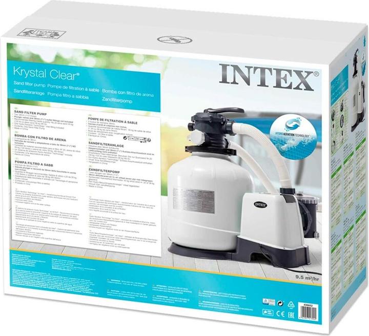 Actual product image Intex Krystal Clear sand filter system