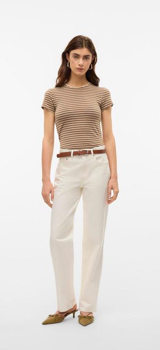Image du produit Vero Moda VMVALERIE Mid Rise Weiter Beinschnitt Jeans Straight-Fit (W27/L34)
