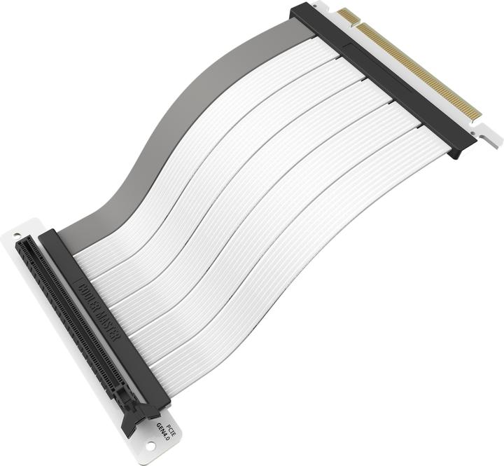 Cooler Master PCI-E Riser Karte 4.0 x16 V2 300 mm Weiss