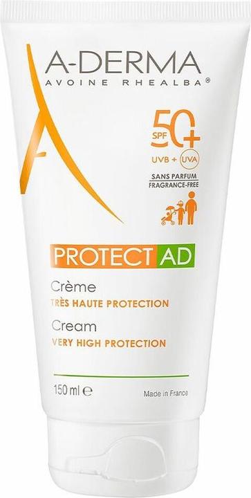 Actual product image A-Derma PROTECT-AD Cream SPF50+ Cream (Suntan cream, SPF 50+, 150 ml, 190 g)