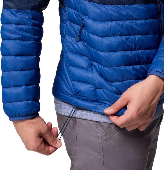 Actual product image Columbia Powder Pass Kapuzenjacke Blau (L)