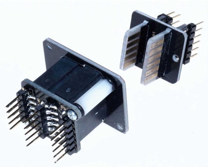 Produktbild Unilight direktsteckverbindung header mit 6 primä 10 sekundären polen, 2pcs, uni kontaktle