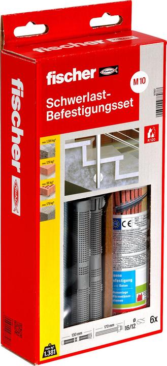 Produktbild Fischer Schwerlastbef.Set 300 T SBS Set M10 (6 Stk.)