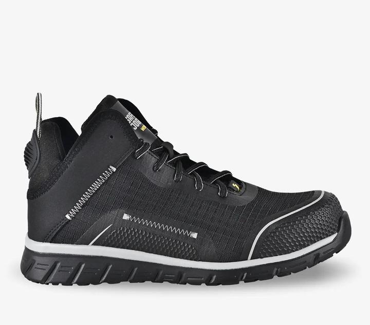 Immagine prodotto Safety Jogger SI2500440 Leichter sportlicher halbhoher Trainer schwarz (S1P, 44)