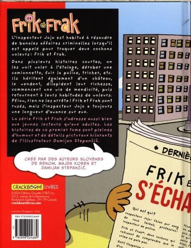 Produktbild Frik et Frak. Inspecteur Jojo au rapport! (Französisch, Stepancic Damijan, Koren Majda, Golobic Marjan, 2024)