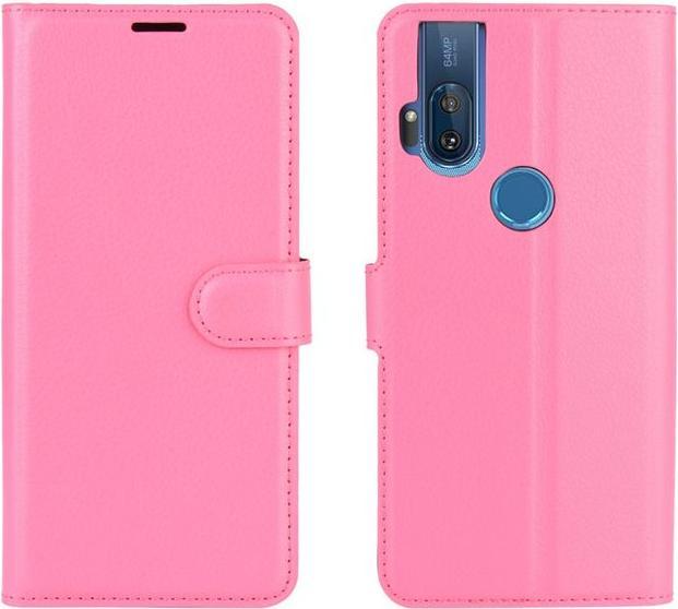 Produktbild MU Classic Litchi Leder Bookcover Series (Motorola One Hyper)