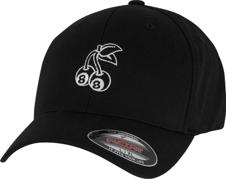Produktbild Flexfit 8Ball Cherry Patch Wooly Combed Cap - 186923 (S/M)