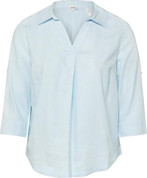 Immagine prodotto s.Oliver Leinenmix-Bluse mit 3/4-Ärmeln und Turn-up (46)