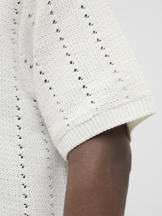 Image du produit Jack & Jones Jorparos Knit Easter Ss Crochet Polo (S)