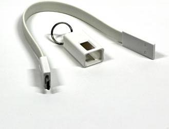 Actual product image Logo USB A USB cable - White (0.20 m, USB 2.0)