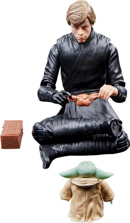 Produktbild Hasbro LIVRE DE BOBA FETT - Luke Skywalker & Grogu -Fig. Black Series 15cm