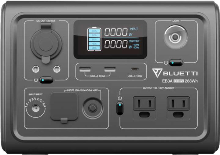 Produktbild Bluetti EB3A (EU) (268 Wh, 4.57 kg)