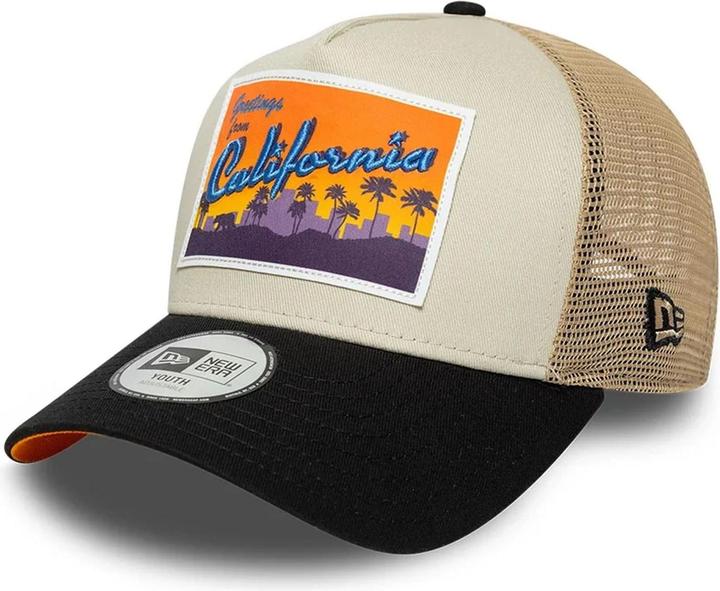 Produktbild New Era Kinder A-Frame Trucker Mesh Cap - CALIFORNIA