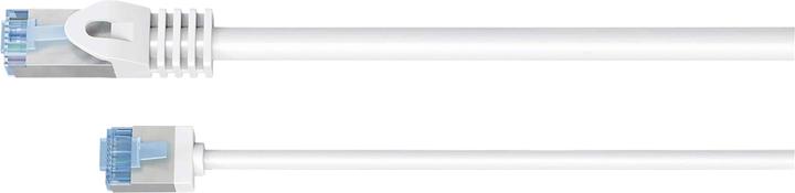 Produktbild Goobay Ultraflexibles CAT 6A Patchkabel, slim, U/FTP, weiss (U/FTP, CAT6a, 7.50 m)