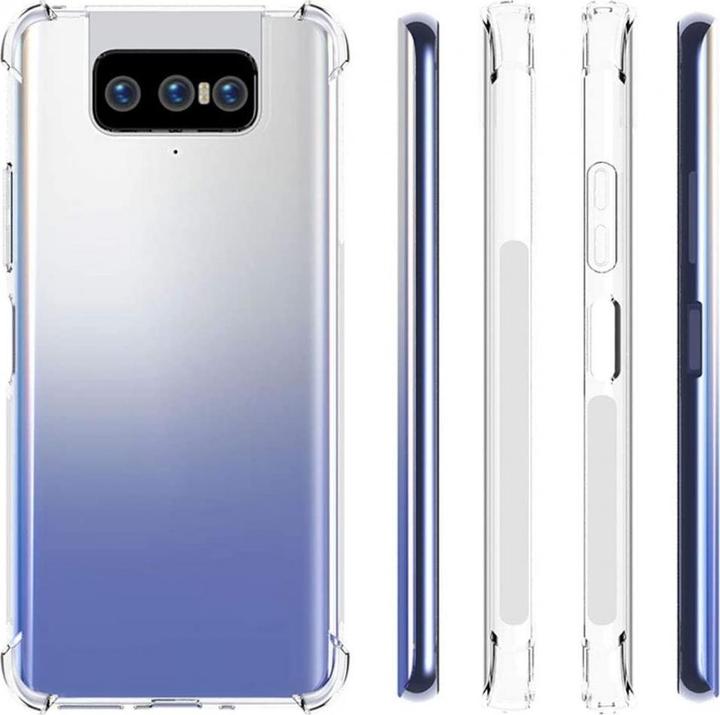 Image du produit Screenguard Asus Zenfone 7 / 7 Pro Housse Crystal Soft Airbag Bumper (Asus Zenfone 7)
