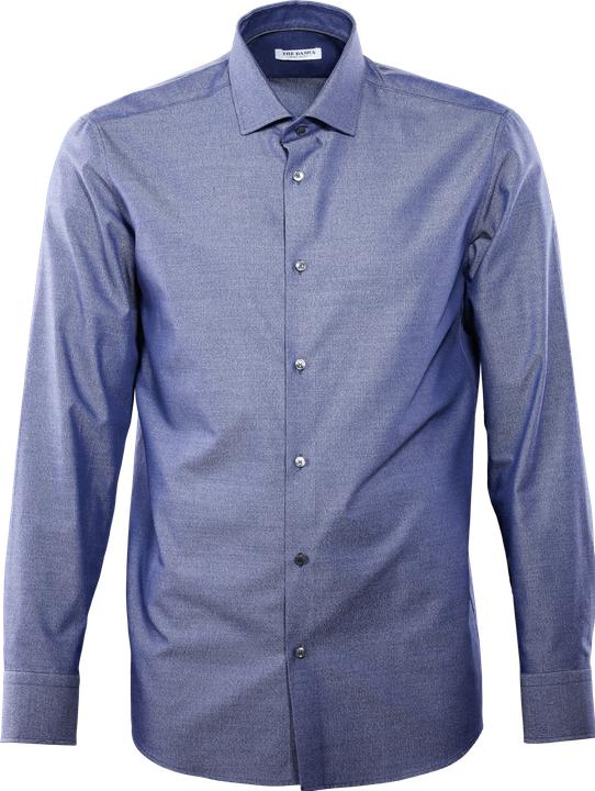 Actual product image The Basics Shirt Modern Fit Hai easy care denim heri (S)