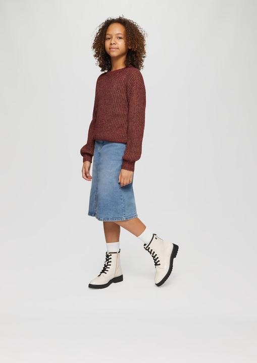 Actual product image s.Oliver Strickpullover Oversized Strickpullover mit Glitzergarn (146, 152)