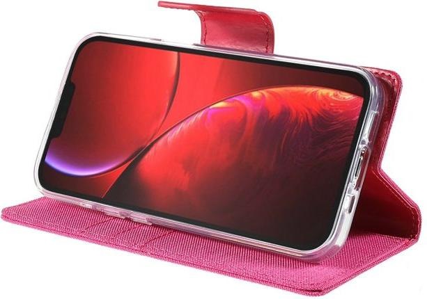 Actual product image Goospery Canvas Diary Series (Apple iPhone 13 Pro Max)