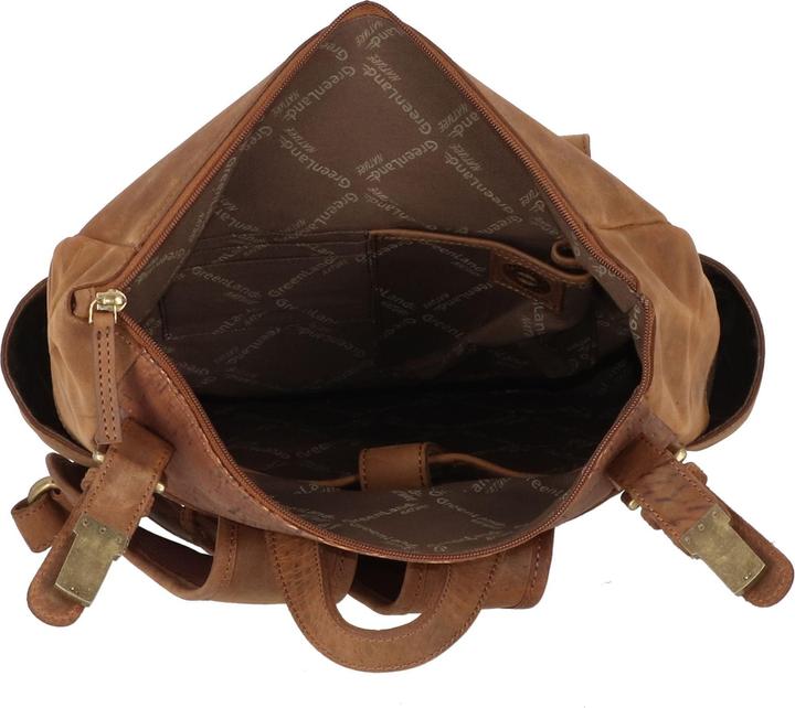 Image du produit Greenland Nature Nature Sac à dos en cuir 38 cm pour ordinateur portable (10 l)