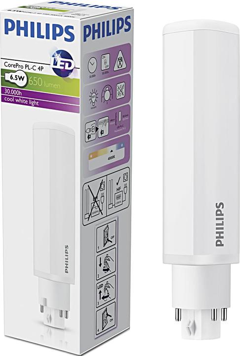Produktbild Philips Professional CorePro (G24q-3, 9 W, 950 lm, 1 x, A)