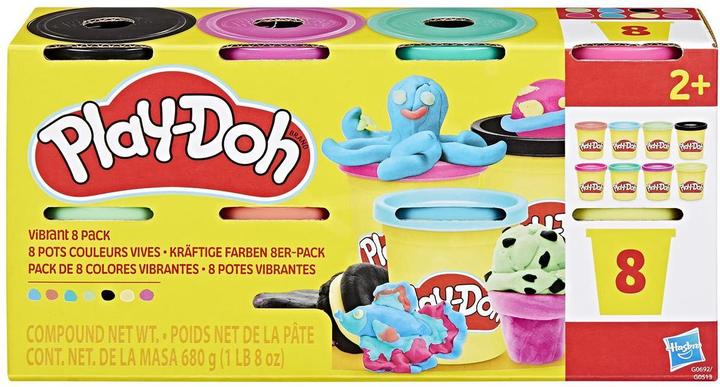 Play-Doh PD Vibrant 8 Pack