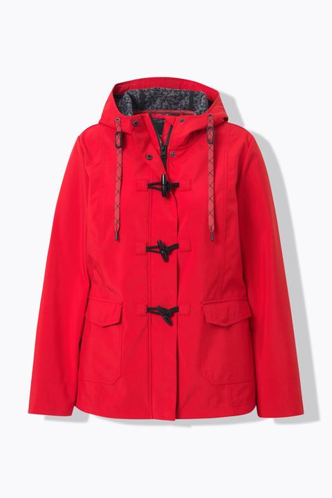 Actual product image Ulla Popken HYPRAR Toggle Button Microfleece Lined Jacket (54)