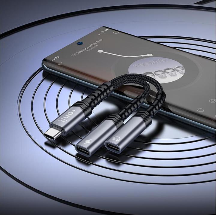 Actual product image Onit Digital-Audio-Adapter Premium USB-C auf dual USB-C (USB-C, USB-C)