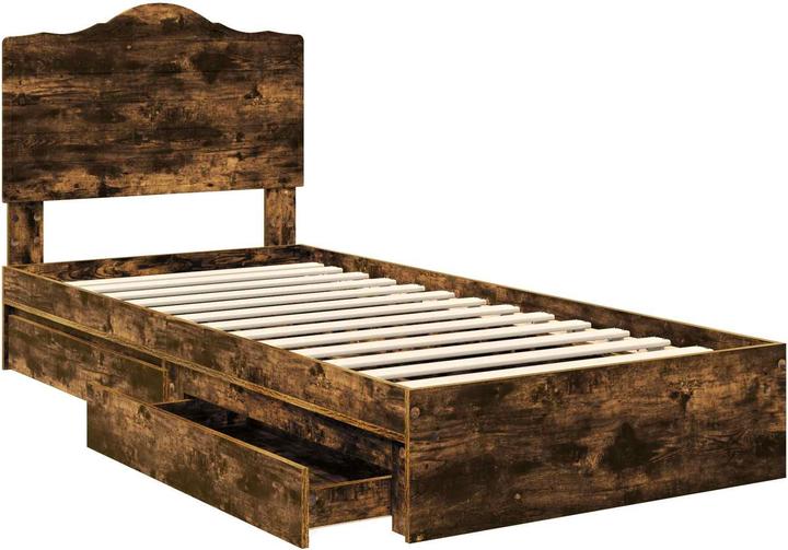 Image du produit vidaXL Aufbewahrungsbettgestell (100 x 200 cm)