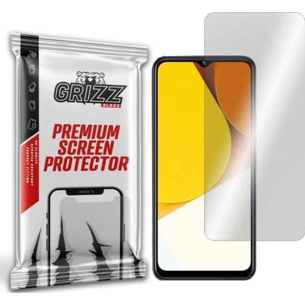 Grizz Glass Grizz Vivo Y35 4G Hybride Glas (Vivo Y35), Smartphone Beschermfolie