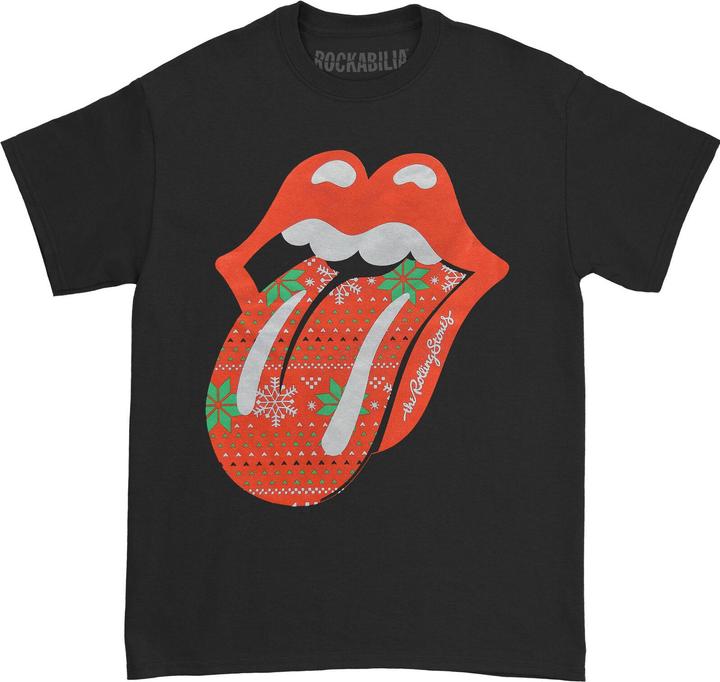 Immagine prodotto The Rolling Stones T-shirt con design natalizio (L)